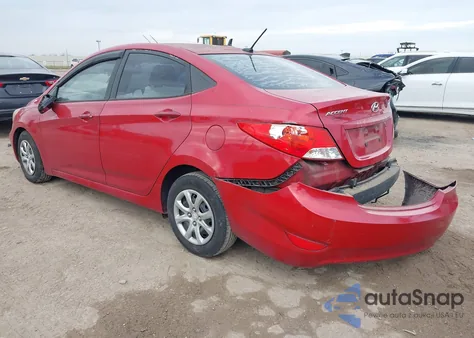 2014 Hyundai Accent Gls z USA, uszkodzony, nr VIN KMHCT4AE4EU729796